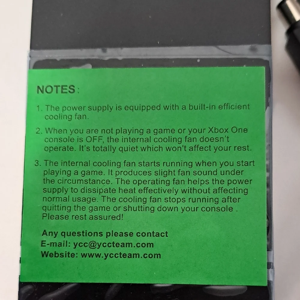 Black Charger for X One